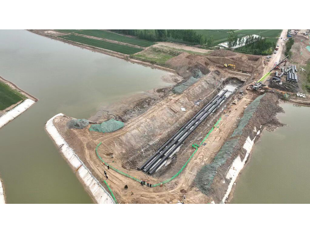 德州市向城區(qū)供水工程，管道多口徑、多管材，總長約40km